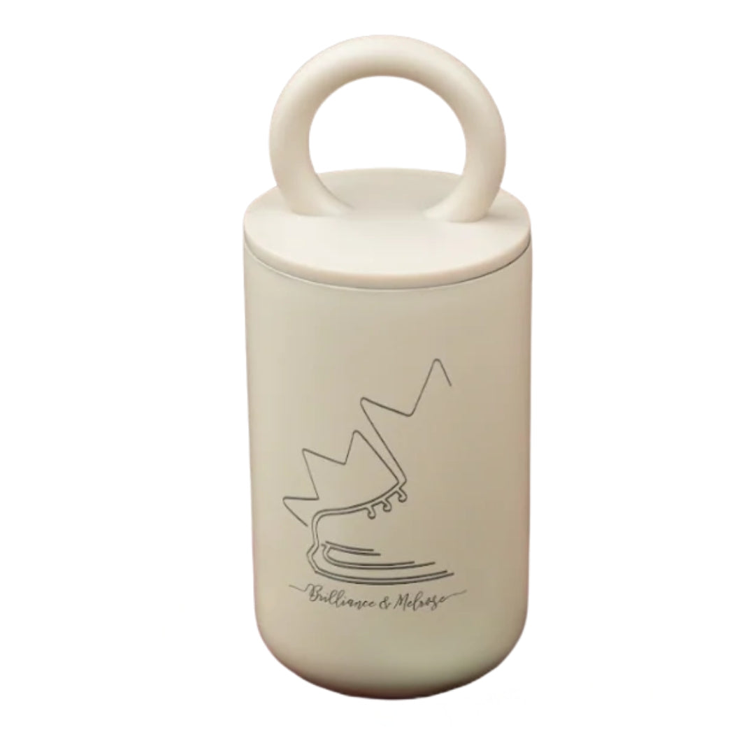 Brilliance and Melrose Canada Skate Tumbler cream