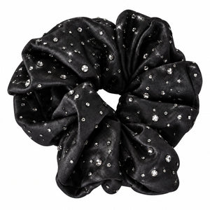 Brilliance & Melrose Sparkly Chou Chou Figure Skating Scrunchie black
