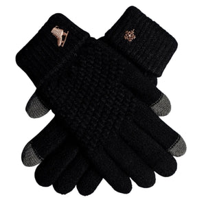 Brilliance & Melrose The Gliding Figure Skating Gloves black