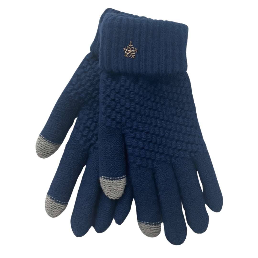 Brilliance & Melrose The Gliding Figure Skating Gloves blue