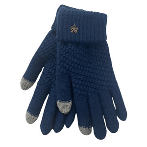Brilliance & Melrose The Gliding Figure Skating Gloves blue
