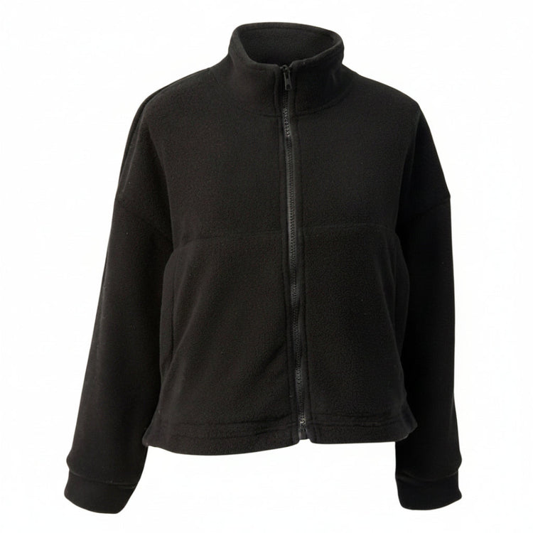 Brilliance & Melrose Women's Sherpa Skate Jacket black