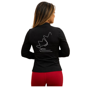 Brilliance & Melrose Women's Strong Skate Jacket black