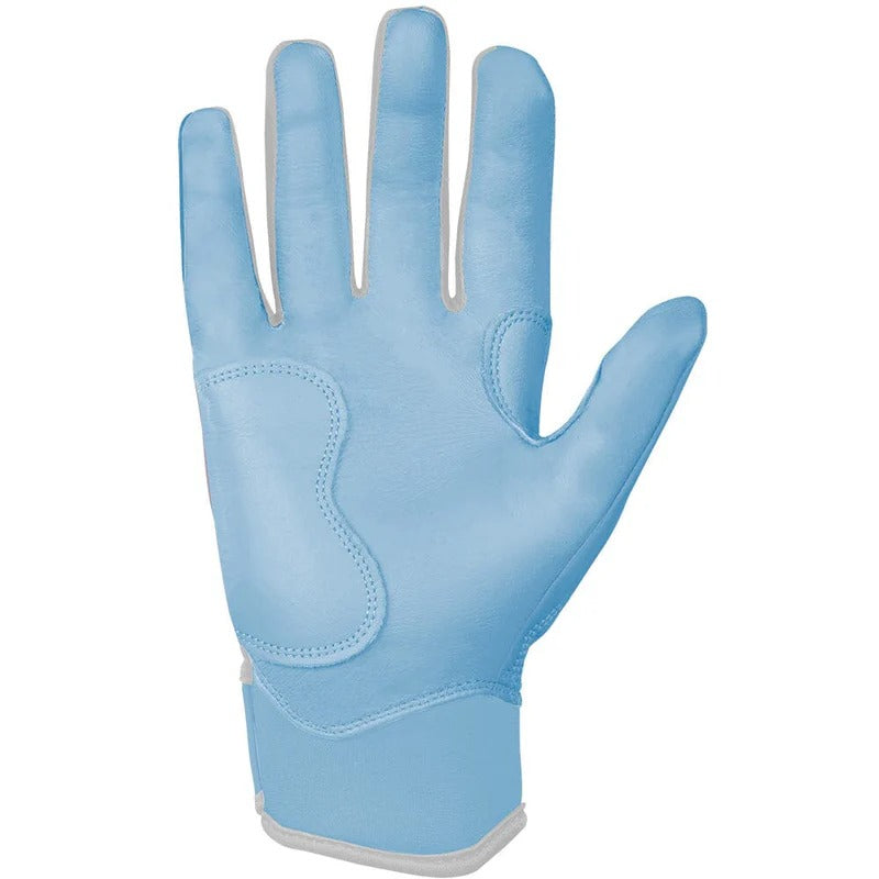 Bruce Bolt Junior Signature Series Ian Happ Long Cuff Batting Gloves baby blue