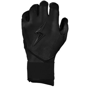 Bruce Bolt Senior Bear Series Long Cuff Batting Gloves blackout