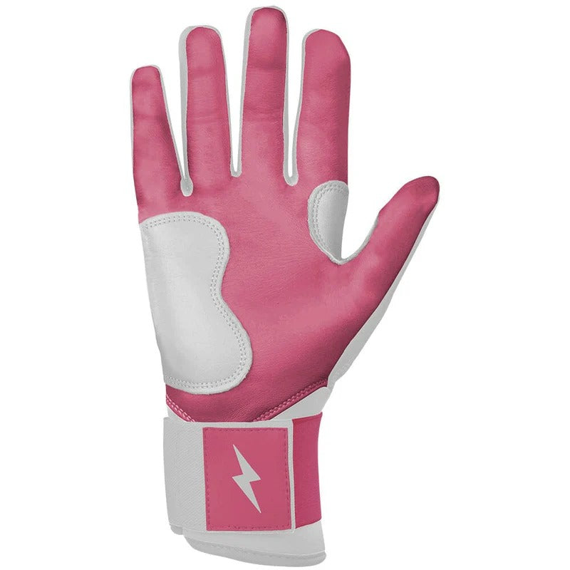 Bruce Bolt Senior Creator Series Long Cuff Batting Gloves dusty pink