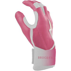 Bruce Bolt Senior Creator Series Long Cuff Batting Gloves dusty pink