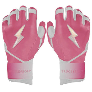 Bruce Bolt Senior Creator Series Long Cuff Batting Gloves dusty pink