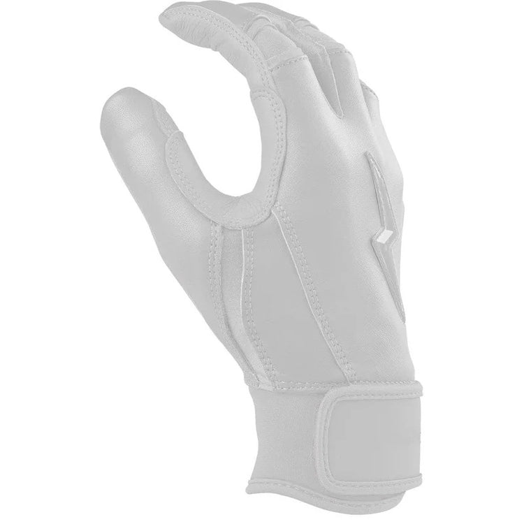 Bruce Bolt Senior Creator Series Short Cuff Batting Gloves whiteout