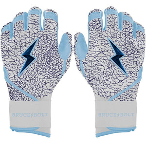 Bruce Bolt Senior Signature Series Ian Happ Long Cuff Batting Gloves happ elephant print