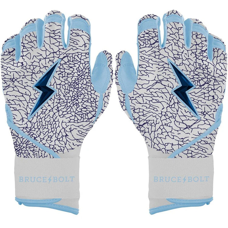 Bruce Bolt Senior Signature Series Ian Happ Long Cuff Batting Gloves happ elephant print