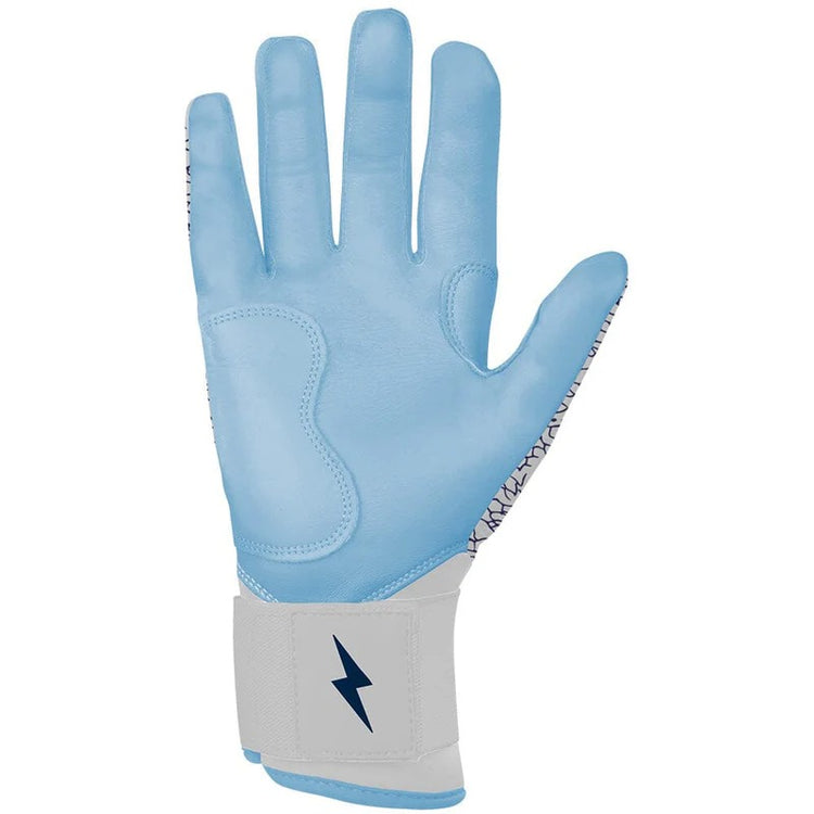 Bruce Bolt Senior Signature Series Ian Happ Long Cuff Batting Gloves happ elephant print