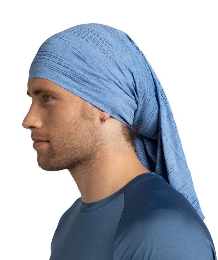 BUFF Dryflx Neckwear solid washed blue