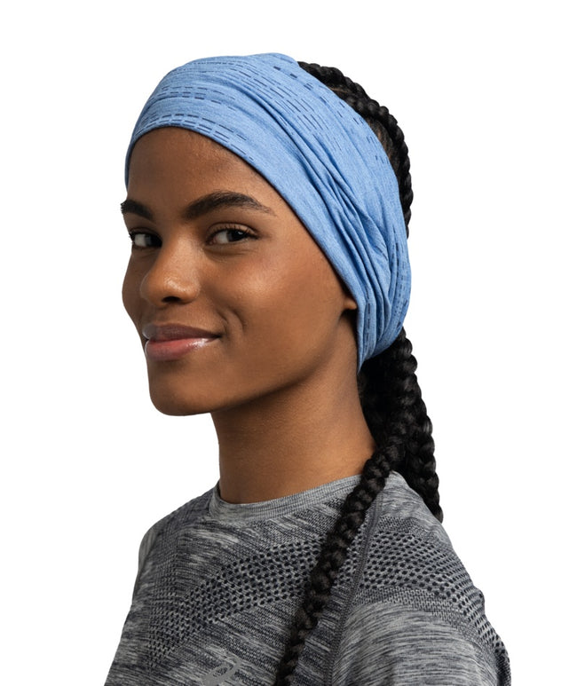 BUFF Dryflx Neckwear solid washed blue