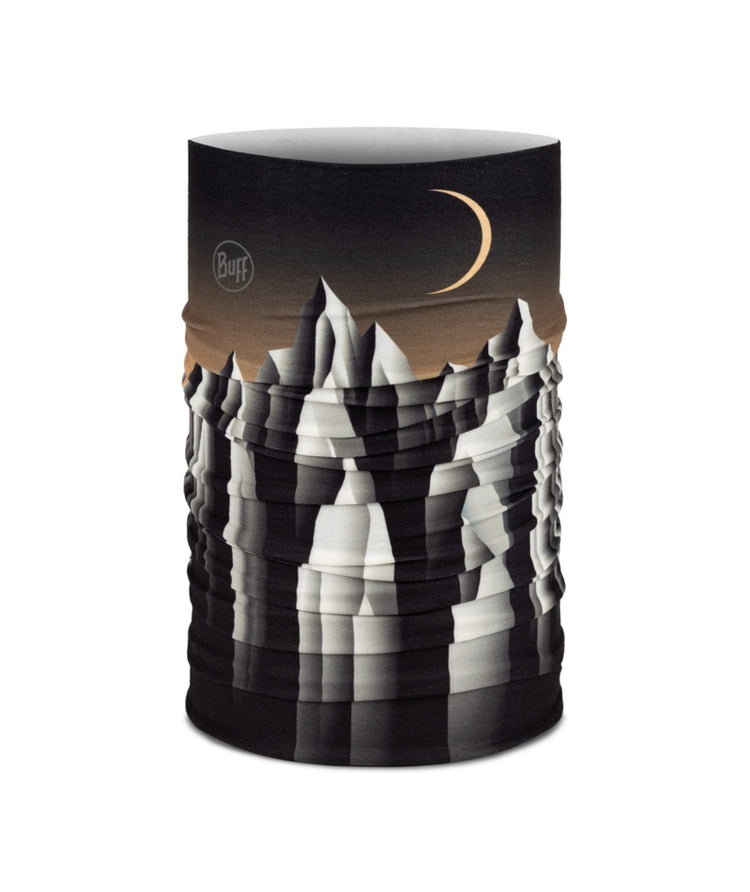 Buff Original EcoStretch neckwear gem iron grey brown white