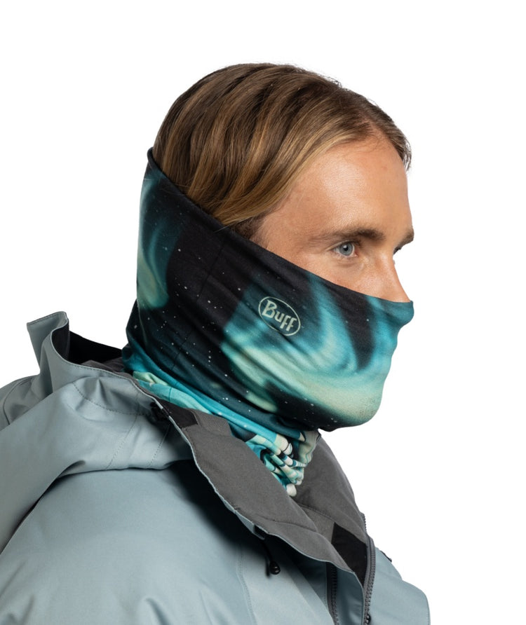Buff Original EcoStretch neckwear gem tourmaline northern lights blue green