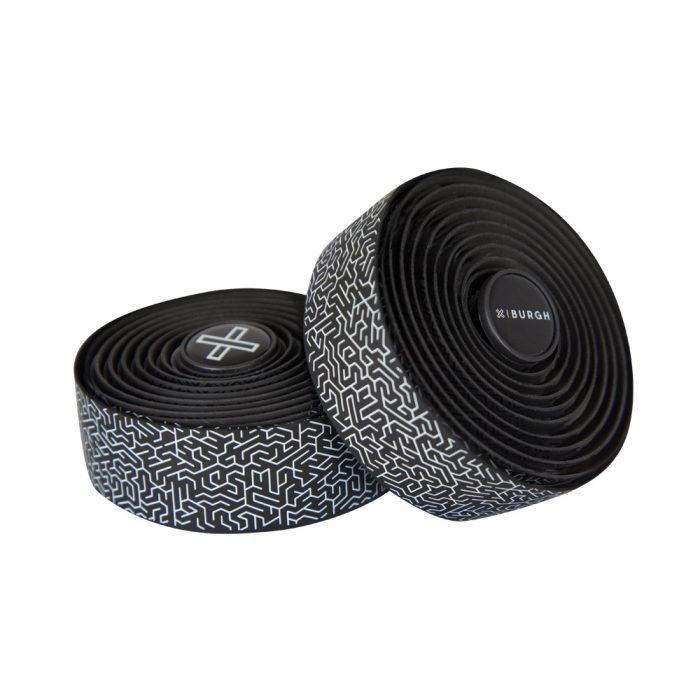 Burgh Cycling Handlebar Tape Matter White Print