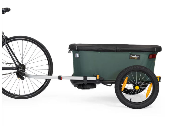 Burley Hopper Cargo Bike Trailer and Stroller Wagon Dark Green