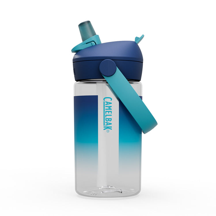 CamelBak Thrive Flip Straw Kids Water Bottle Blue Haze