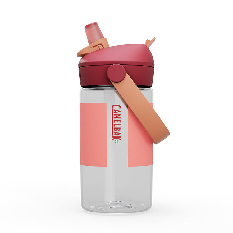 CamelBak Thrive Flip Straw Kids Water Bottle demi peach