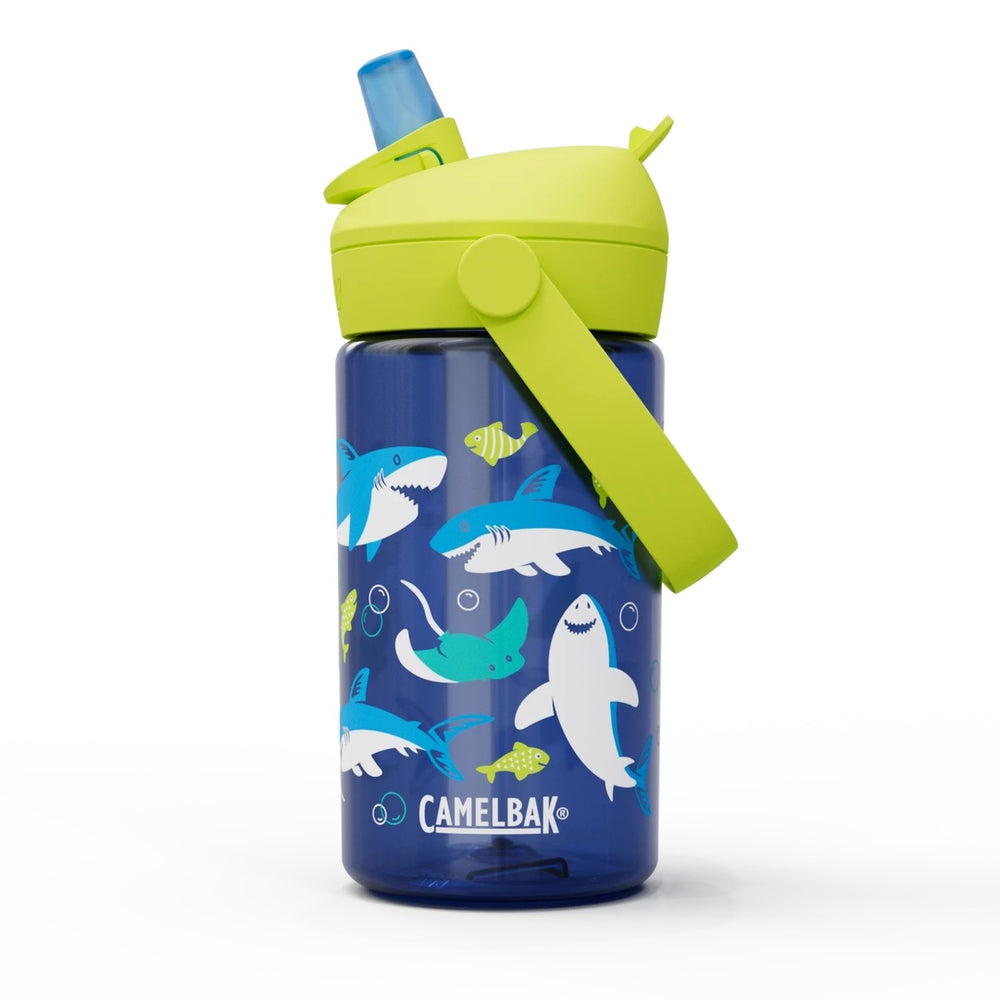 CamelBak Thrive Flip Straw Kids Water Bottle sharks and rays
