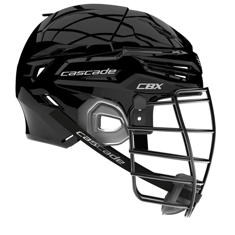 Cascade Senior CBX Box Lacrosse Helmet black