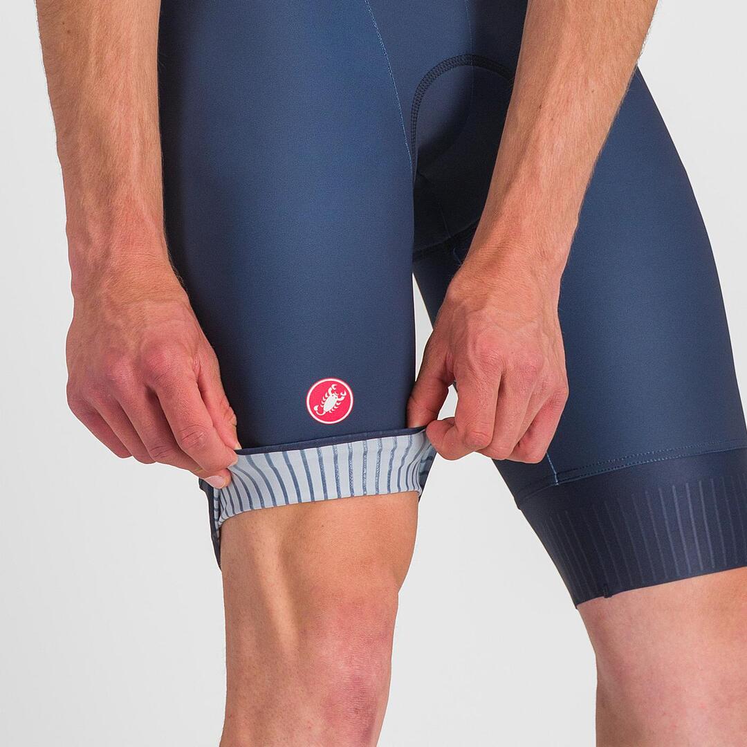 Castelli Men's Core Short Sleeve Tri Suit blue/white