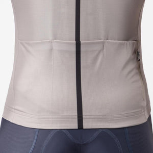 Castelli Men's Drittone Logo Short Sleeve Bike Jersey clay