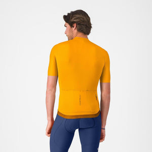 Castelli Men's Espresso 2 Short Sleeve Bike Jersey orange