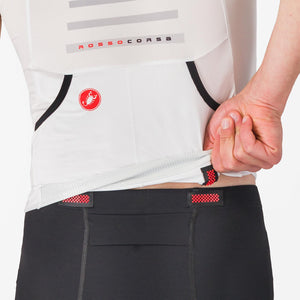 Castelli Men's Free Speed 3 Tri Top white/grey