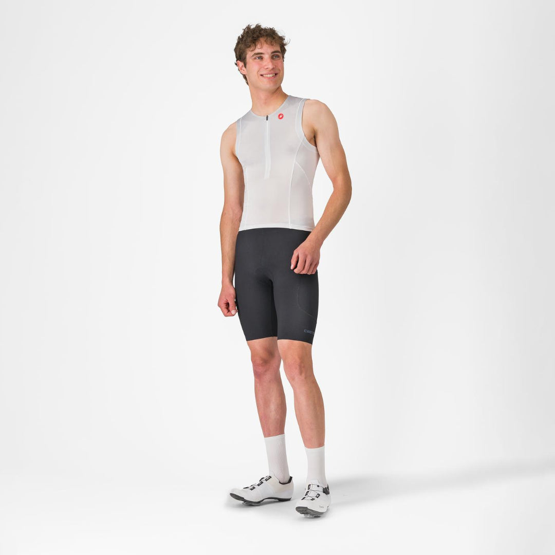 Castelli Men's Free Speed 3 Tri Top white/grey