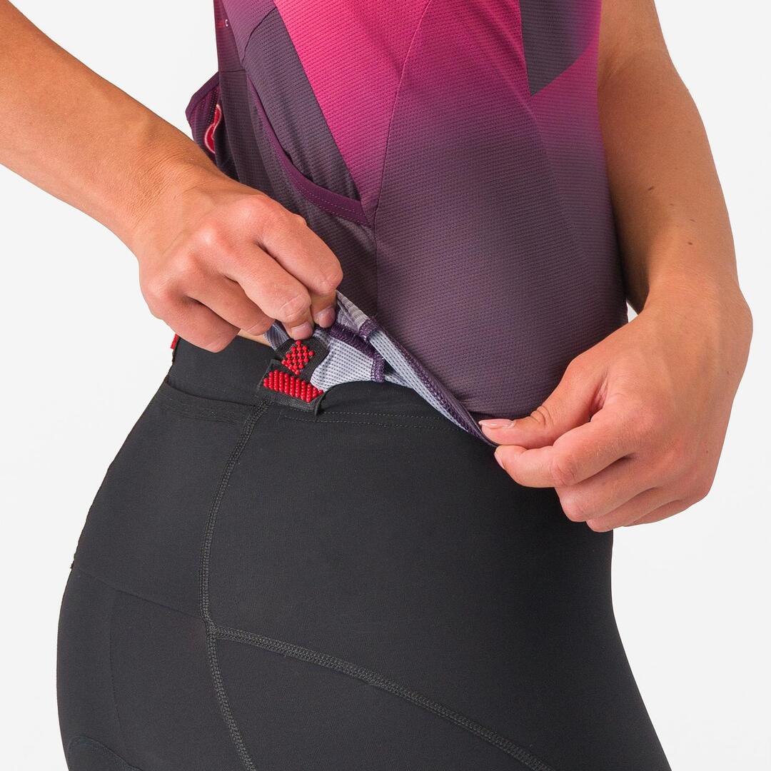 Castelli Women's Free 3 Tri Top DARK NIGHT SHADE/VIVID ORANGE