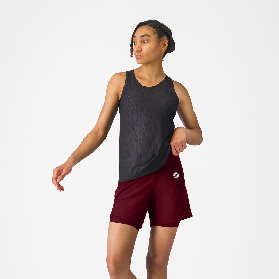 Castelli Women's Movement Travel (with Liner) Bike Short Bordeaux
