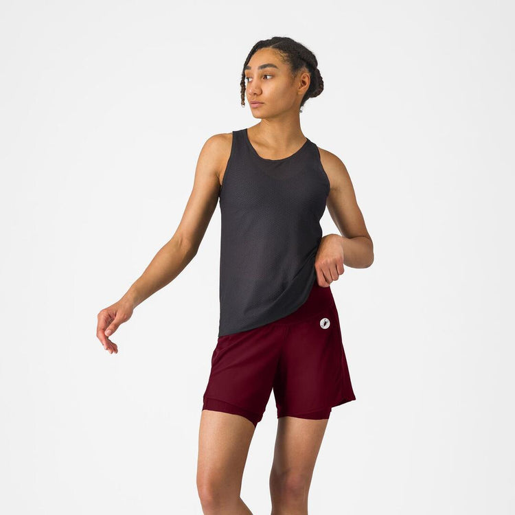 Castelli Women's Movement Travel (with Liner) Bike Short Bordeaux