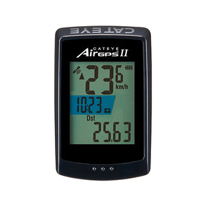 CatEye, Air GPS II, Computer, Magnetless Cadence, Black