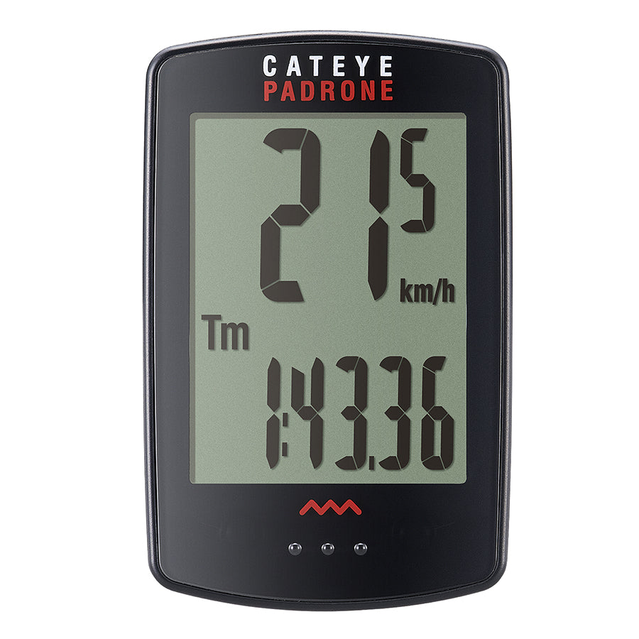 CatEye, Padrone, Cyclocomputer, Black