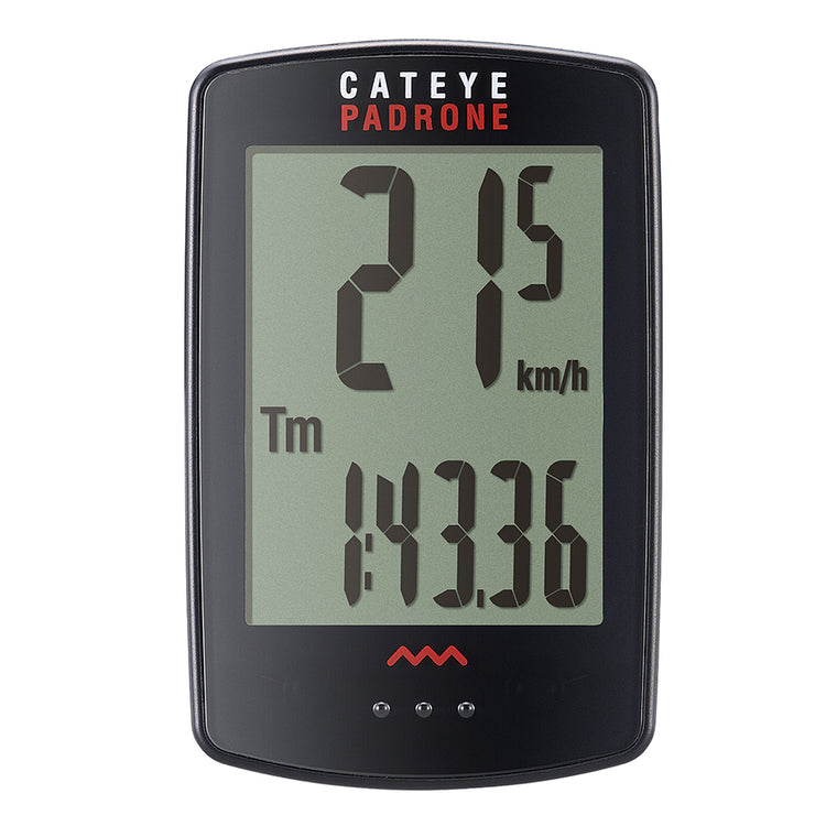CatEye, Padrone, Cyclocomputer, Black