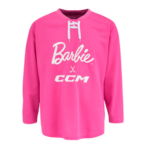 CCM Adult FTW Barbie Practice Jersey pink