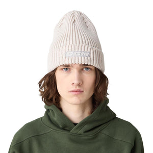 CCM Casual Cuffed Beanie - Pearl Grey