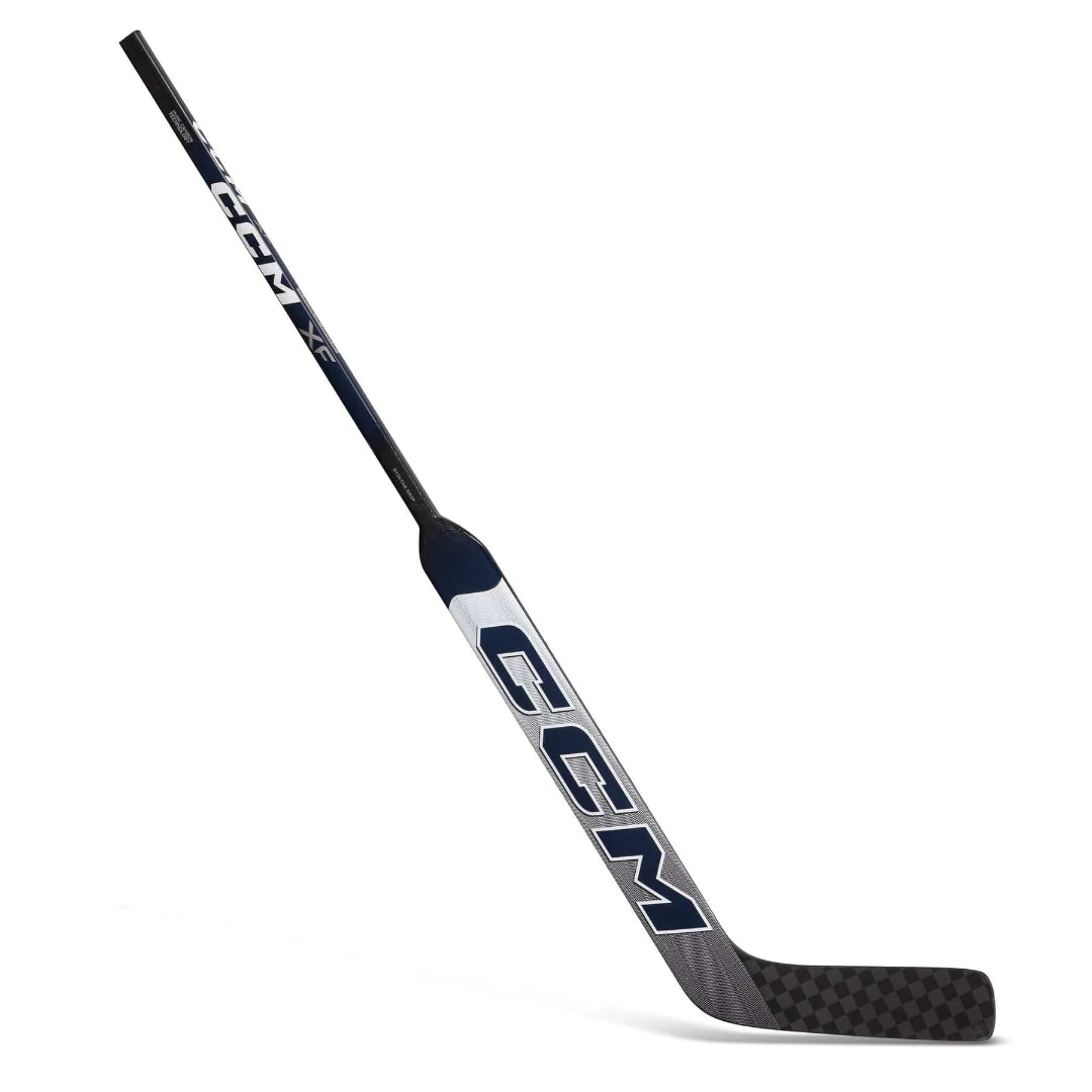CCM Intermediate XF White/Navy Hockey Goalie Stick