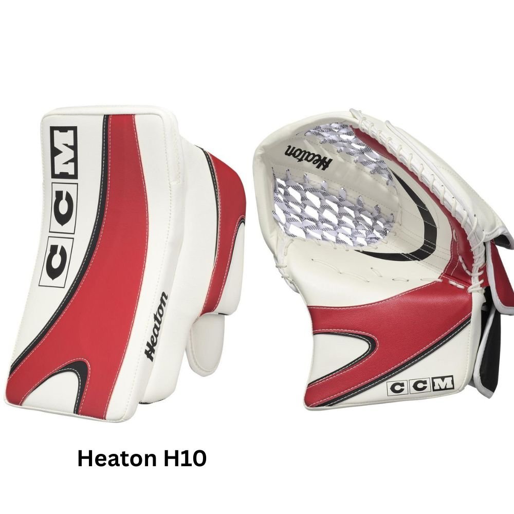 CCM Intermediate Heaton H10 Hockey Goalie Blocker+Trapper