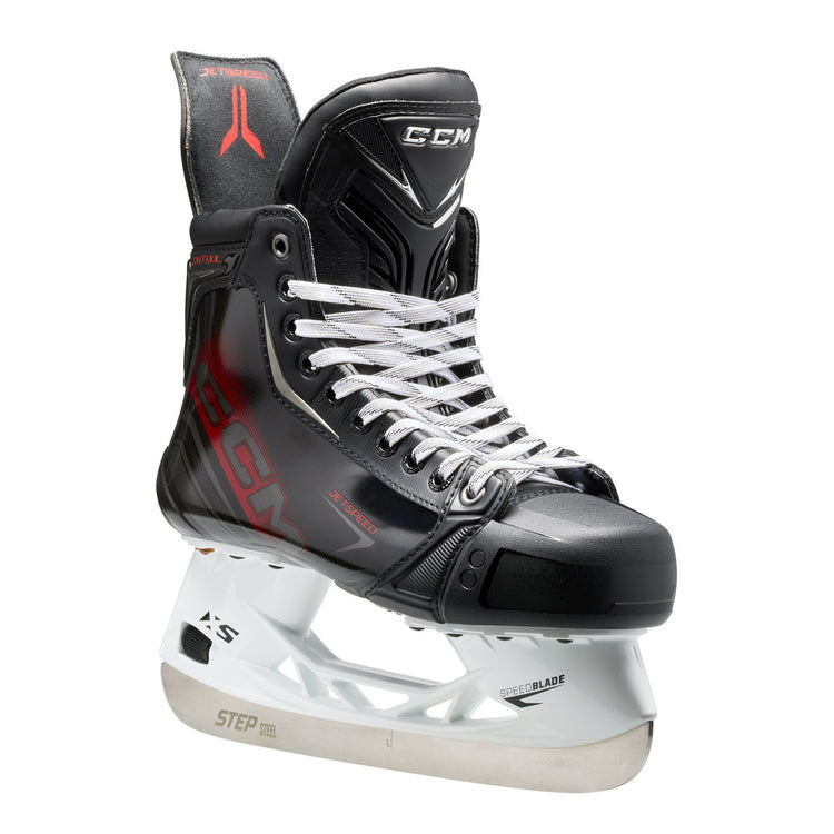 CCM Intermediate JETSPEED Control Hockey Player Skates 2025 black red