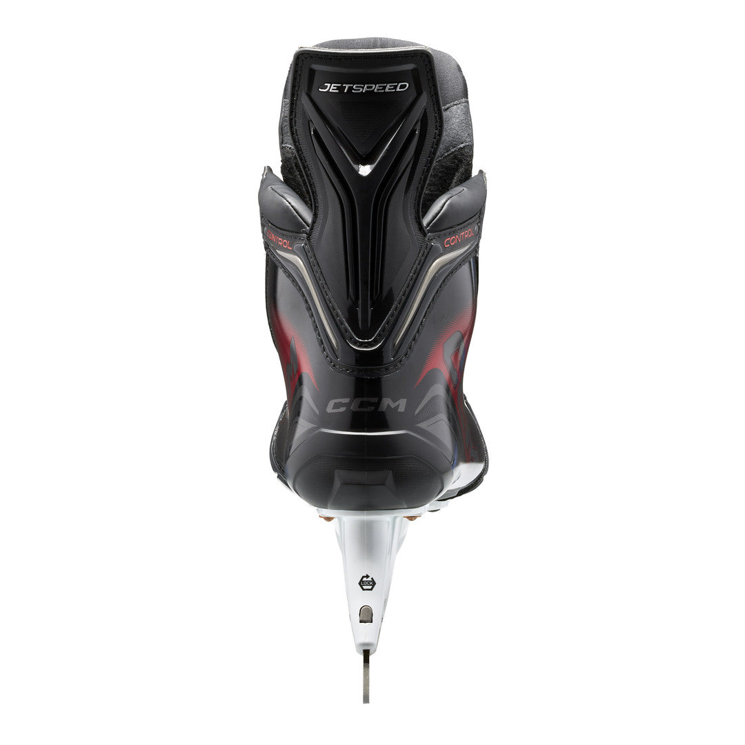 CCM Intermediate JETSPEED Control Hockey Player Skates 2025 black red