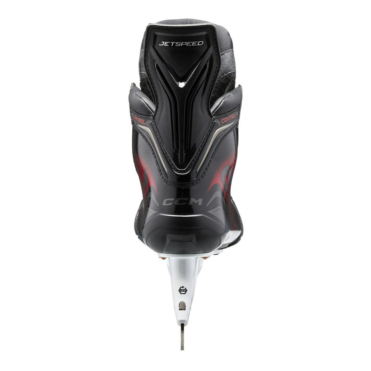 CCM Intermediate JETSPEED Control Hockey Player Skates 2025 black red