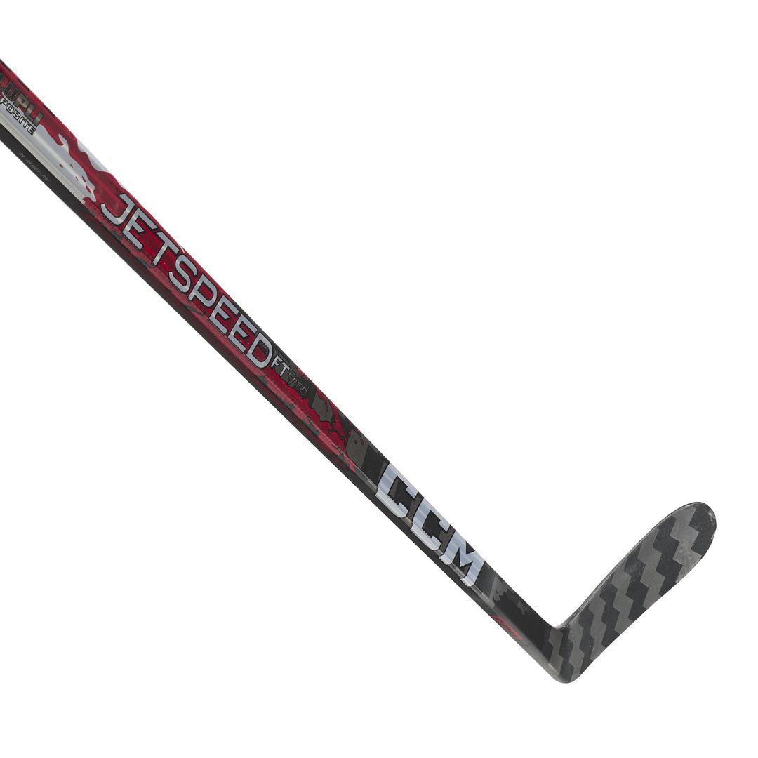 CCM Intermediate JetSpeed FT9 Pro Red Hockey Player Stick black red