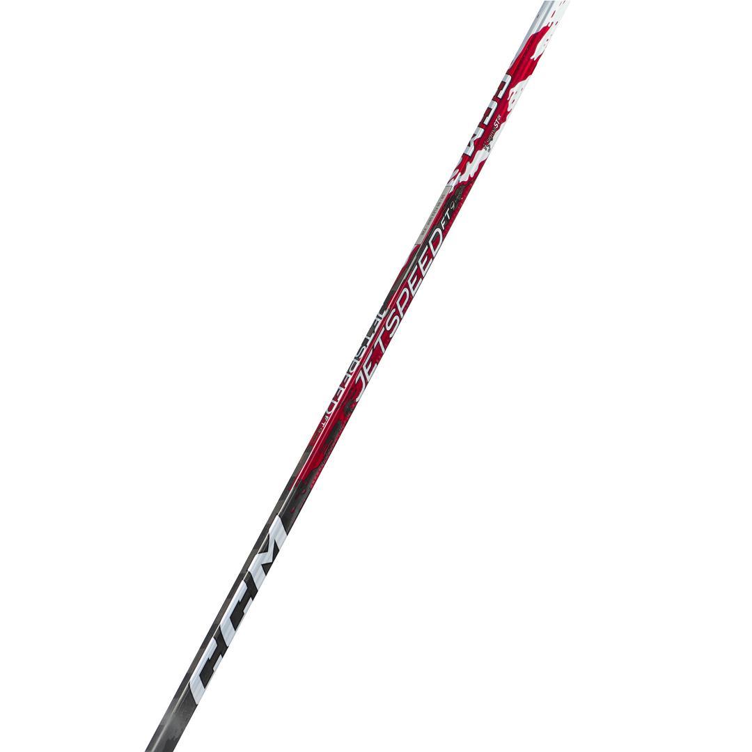 CCM Intermediate JetSpeed FT9 Pro Red Hockey Player Stick black red