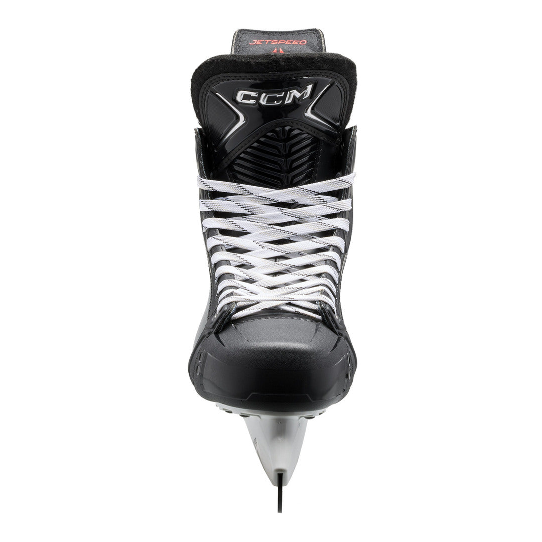 CCM Intermediate JETSPEED Vibe Hockey Player Skates 2025 black red