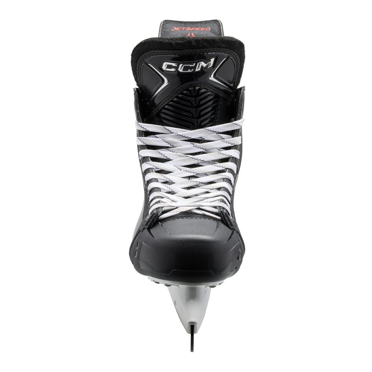 CCM Intermediate JETSPEED Vibe Hockey Player Skates 2025 black red