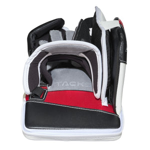CCM Intermediate Tacks Hockey Goalie Blocker white/black/red