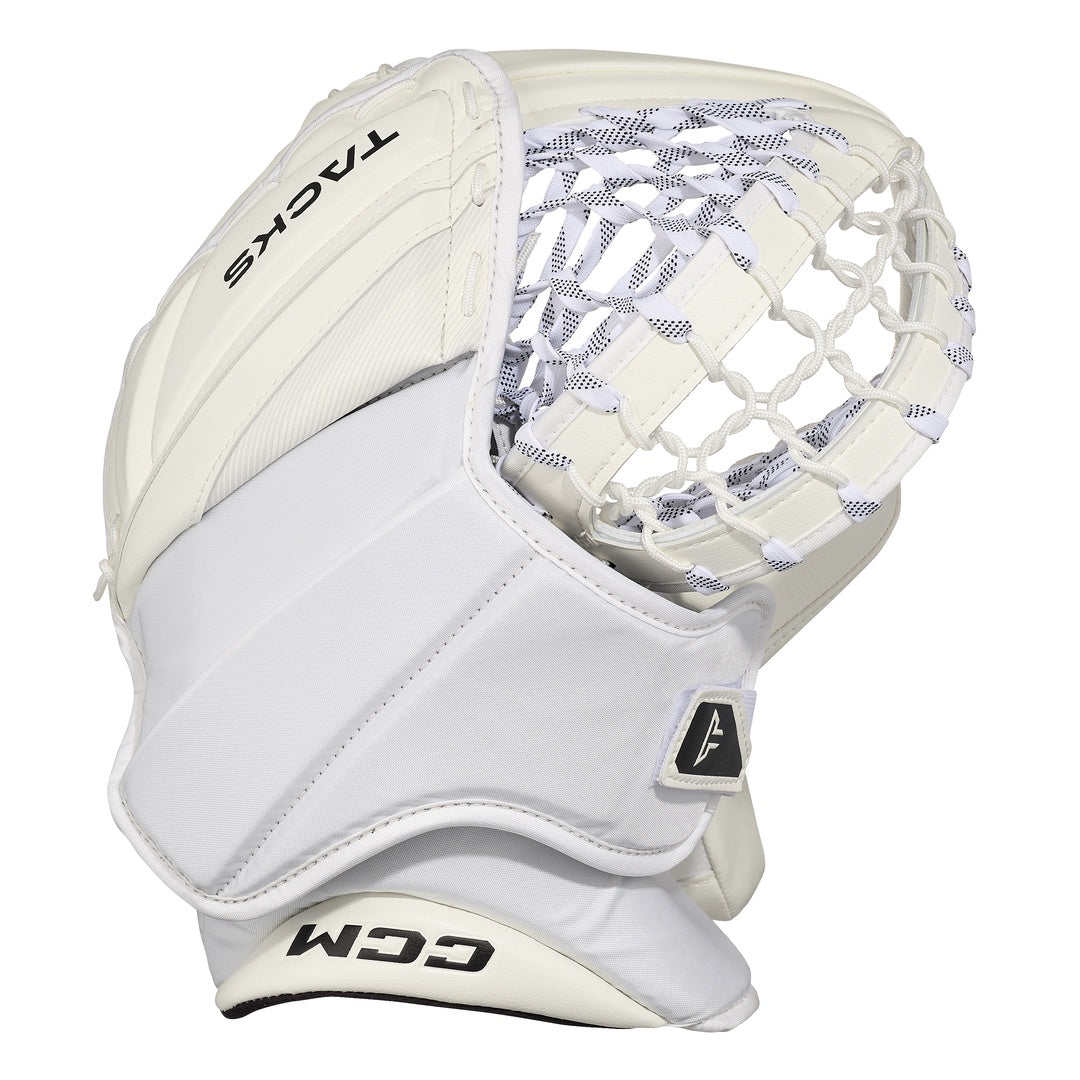 CCM Intermediate Tacks Hockey Goalie Trapper white